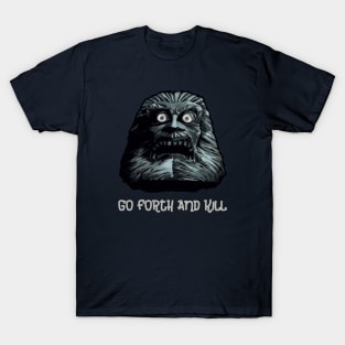 The giant flying stone head commands you! T-Shirt